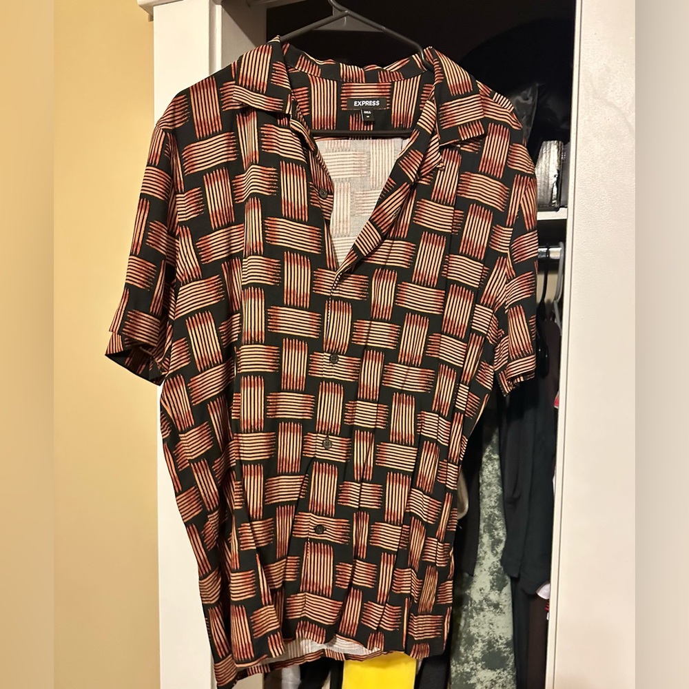 Mens EXPRESS dress shirt size Medium